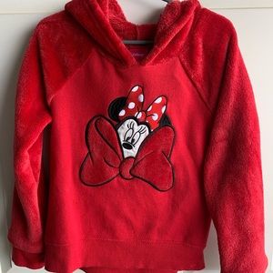 Girls Minne Mouse Pullover